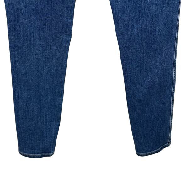 Madewell SZ 27 Skinny 10” Roadtripper Jeans Stretch Hi-Rise Zip-Fly Pockets Blue - Picture 6 of 10